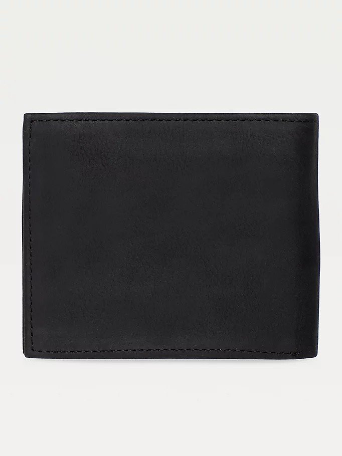Tommy Hilfiger JOHNSON MINI WALLET - Portemonnee - zwart