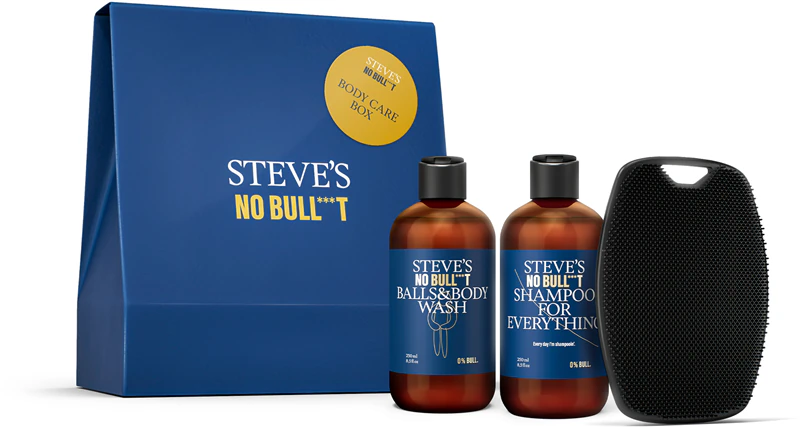Steve's No Bull***t Body Care Box Cadeauset voor Mannen