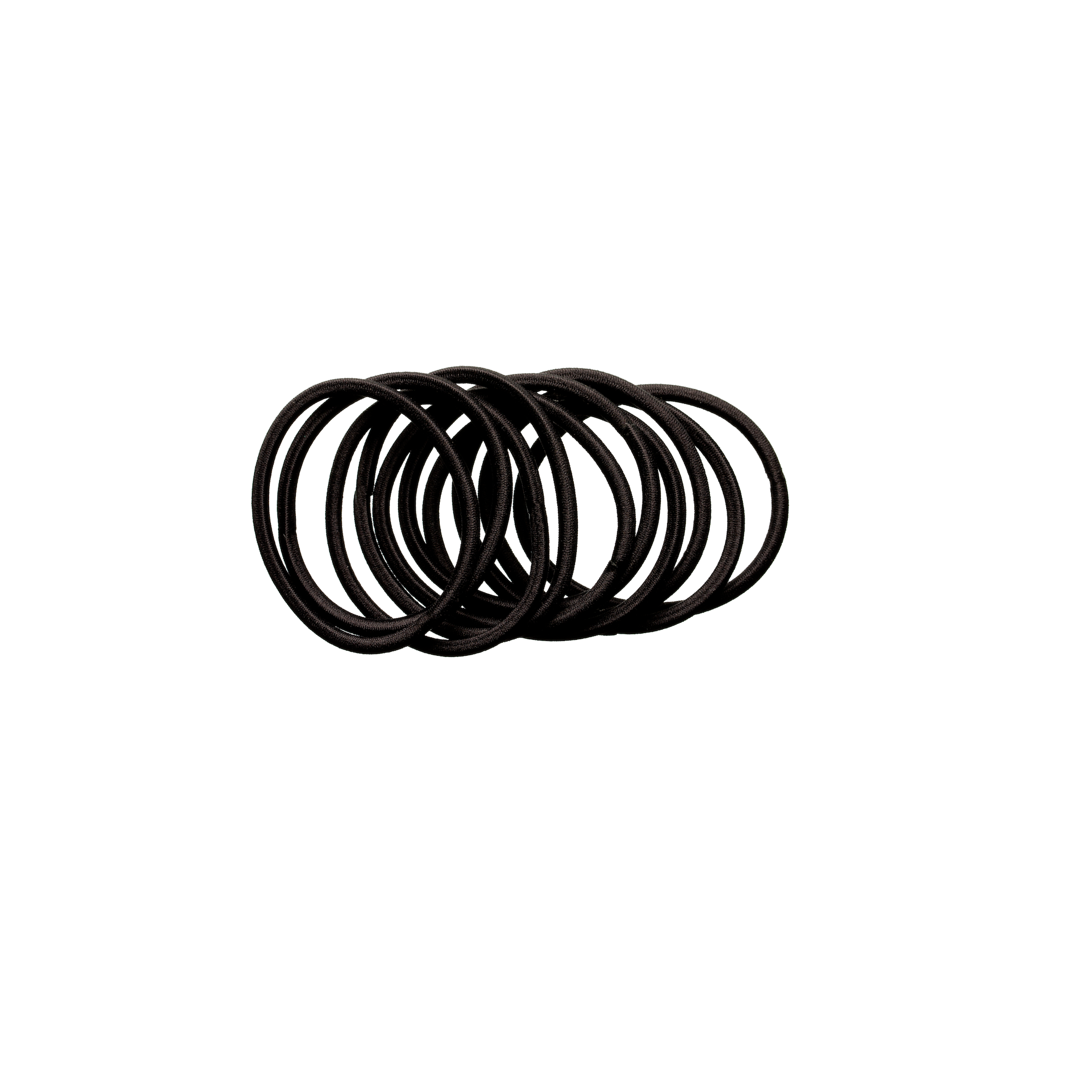 Elastice de păr negre 10 buc. Beauty