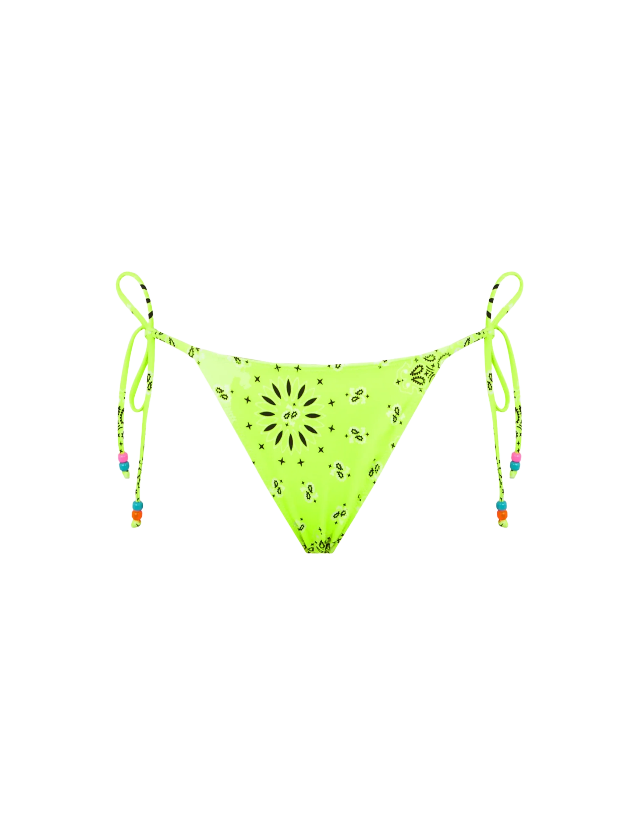 Damen-Badehose im Bandana-Stil mit seitlichen Bändern