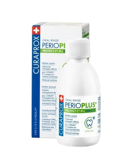 Curaprox Perio Plus Protect - Płyn do płukania ust 0.12% CHX i CITROX 200 ml