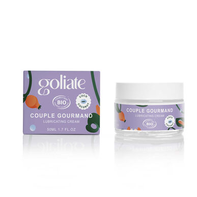 Goliate Couple Gourmand Lubricating Cream kokosovo masažno olje in lubrikant 50 ml