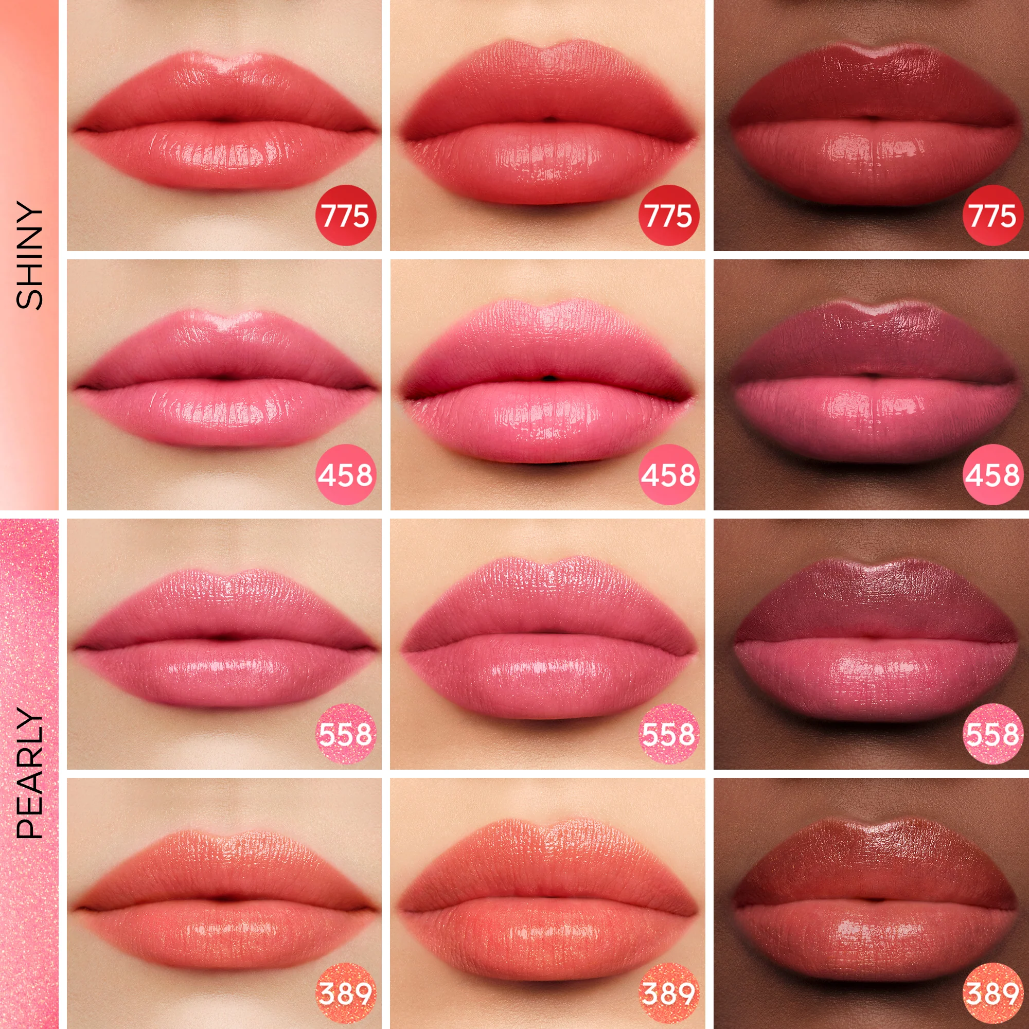Labbra KissKiss Bee Glow - Balsamo Labbra, Rossetto