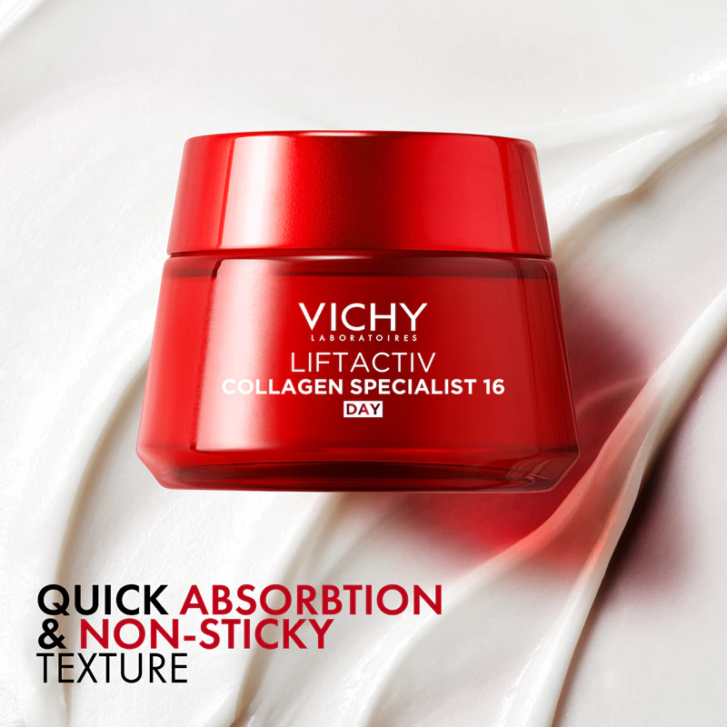 Vichy Liftactiv Collagen Specialist 16-dňový obnovujúci liftingový krém proti vráskam