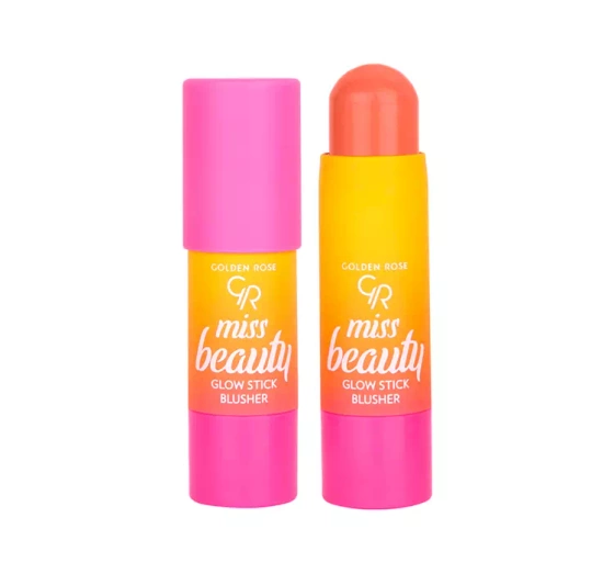 Golden Rose Miss Beauty Glow Stick Blusher róż do policzków 01 Peach Flash 6 g