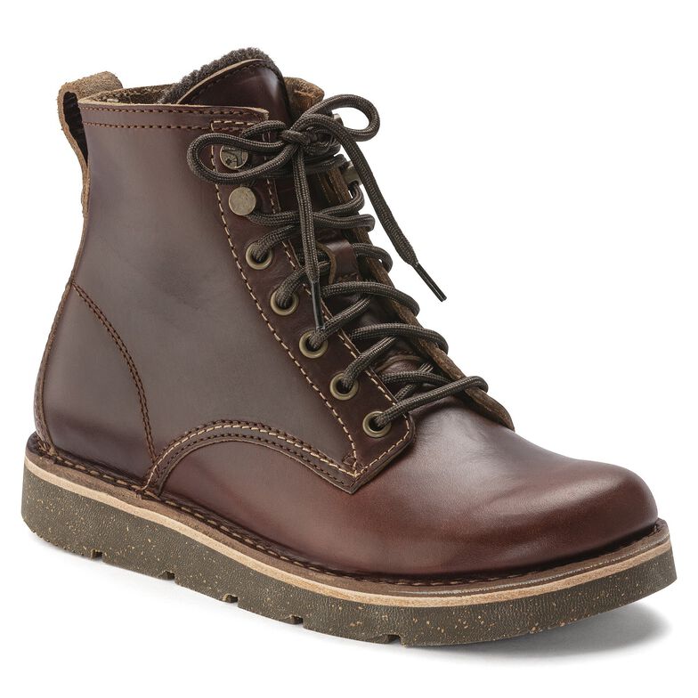 Birmingham Lace Uomo Pelle oliata - Roast Roast