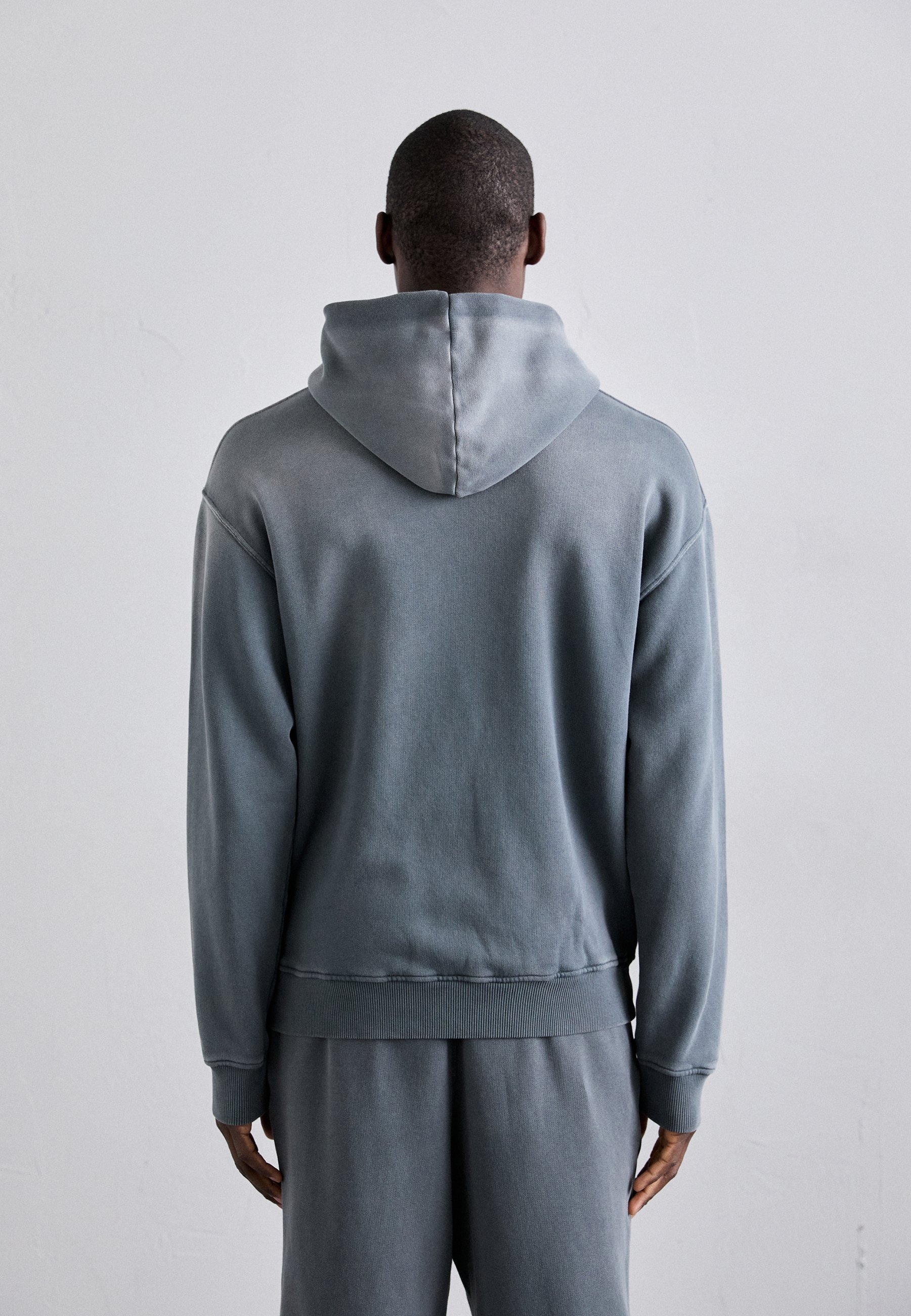 Helmut Lang LAZER STUDIO - Hoodie - staalgrijs
