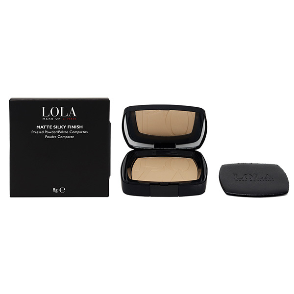 LOLA MAKE UP Pó Compacto Matte Silky B015 Trigo de Inverno