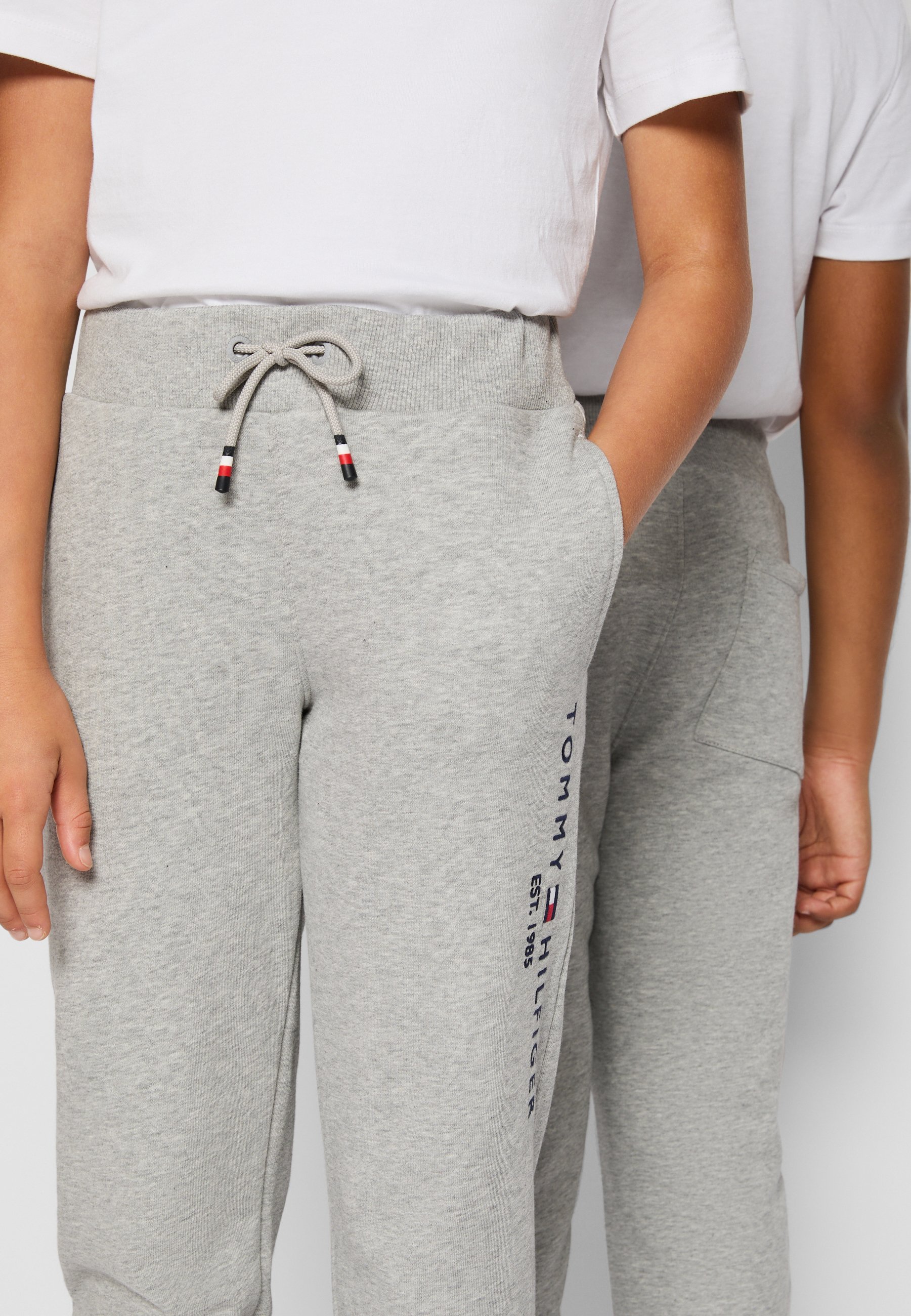 Tommy Hilfiger ESSENTIAL UNISEX - Trainingsbroek - lichtgrijs gemêleerd