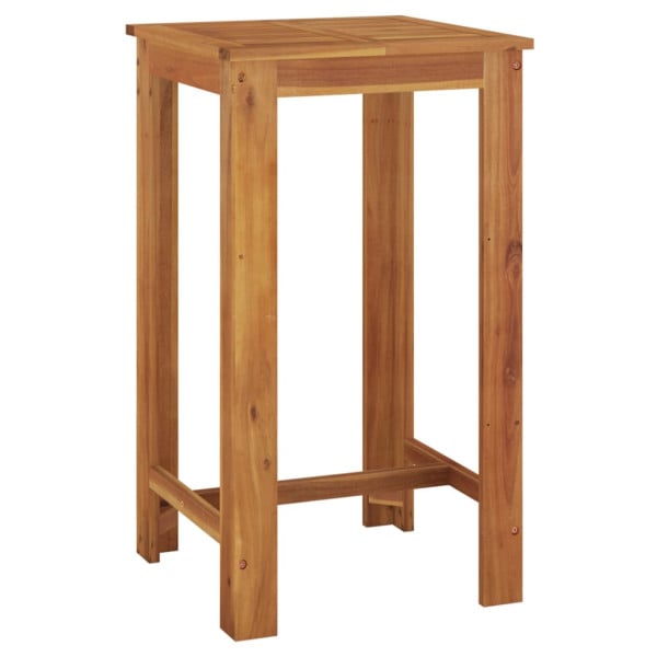 Ogrodowy stolik barowy Brąz 60 x 60 x 105 cm Drewno vidaXL