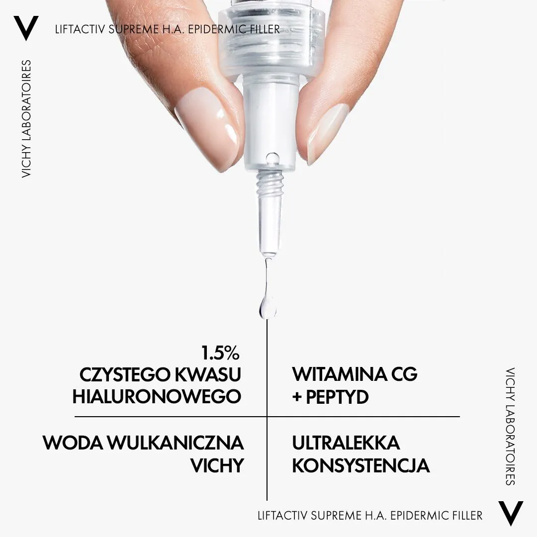 Vichy Liftactiv Supreme H.A. Epidermic Filler Serum przeciwzmarszczkowe