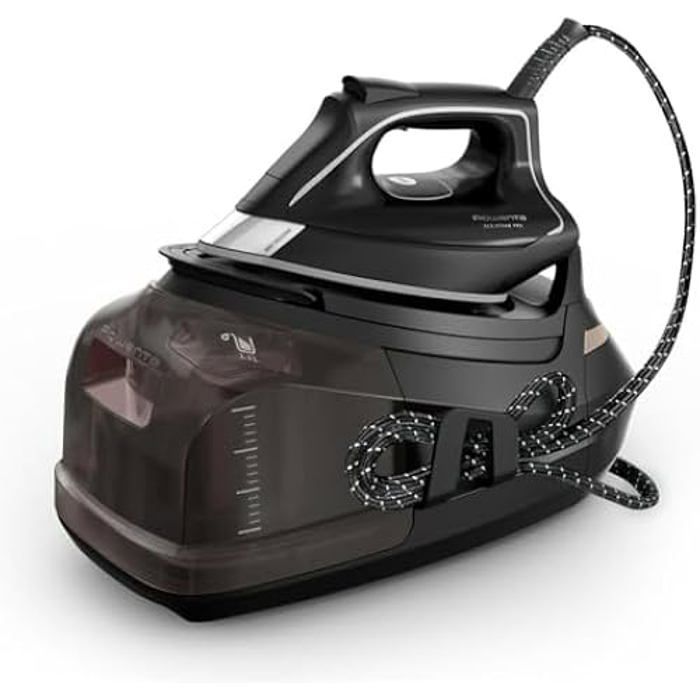 Ferro da stiro con generatore di vapore - ROWENTA - DG9611F0 - 5 bar - 2400 Watt - Emissione vapore 120 g/min