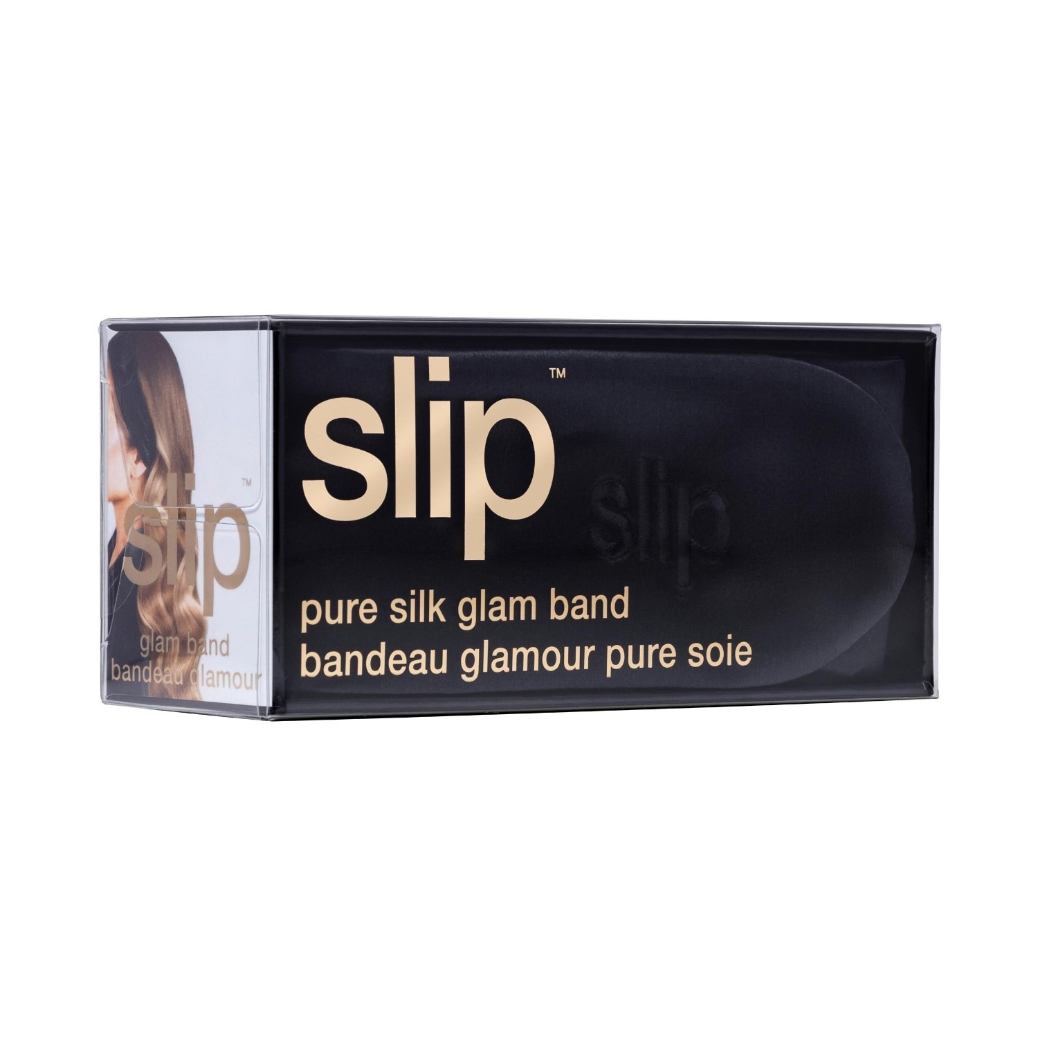 Slip bandeau glam pure soie