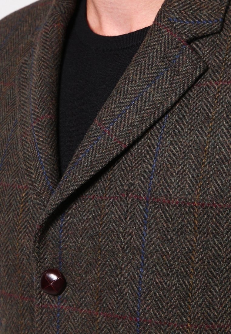 Veste blazer Pier One - vert olive chiné