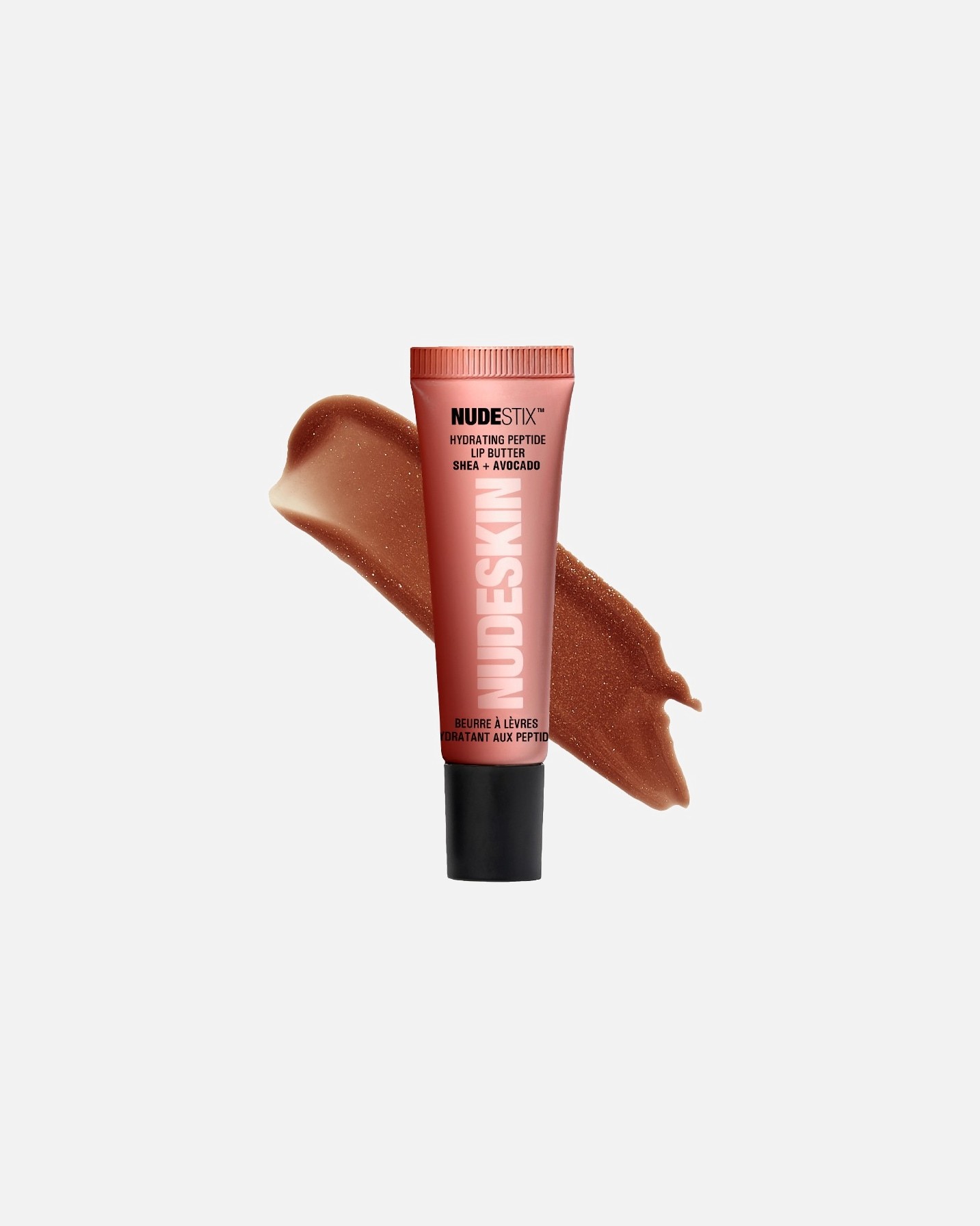 Nudestix Lip Care mitrinošais peptīdu lūpu sviests - 10 ml