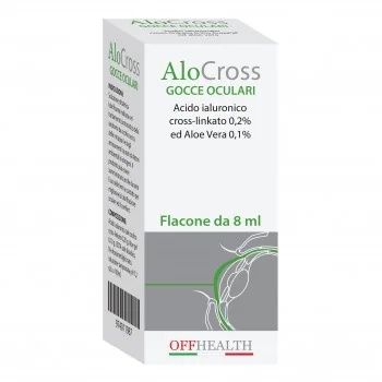 Alocross ooglotion 8 ml met hyaluronzuur en aloë vera