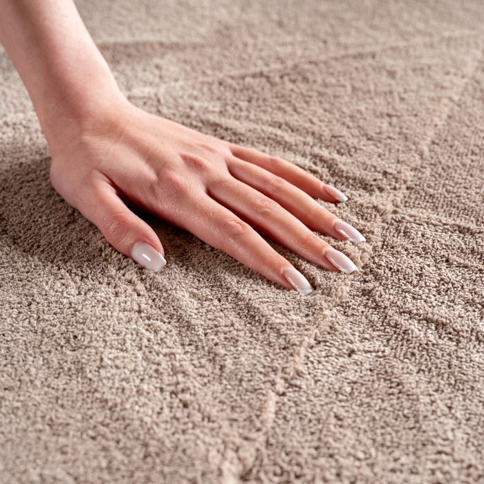 Carpetsale24 Tapis à motif boho 80x250 cm beige, long format, lavable, effet 3D, pour couloir, salon ou pièce étroite