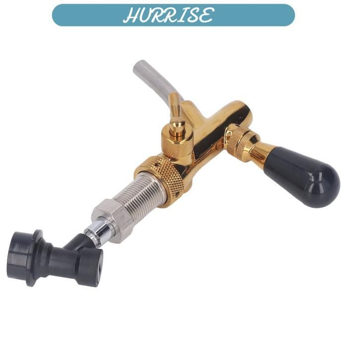 Sonew Robinet de bière G5/8 Beer Faucet Brass Stainless Steel Beer Faucet Adjustable Beer Tap With articles cuisine