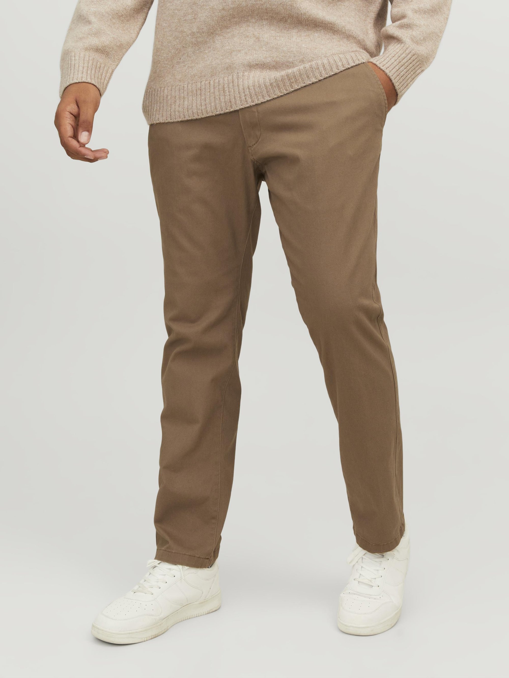 Jack & Jones JPSTMARCO JJDAVE LC NOOS PLS - Chinos - Otter