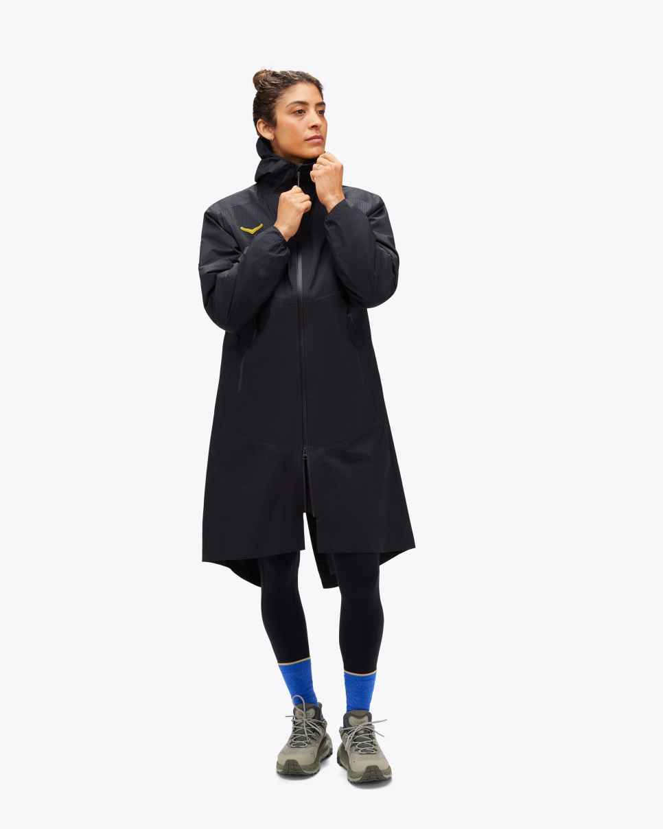 HOKA Chaqueta Highlands negra