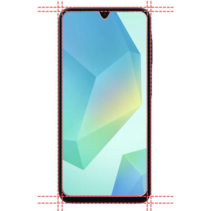 Cristal templado - Phonillico® - Samsung Galaxy A16 4G/5G - Paquete de 2 - Resistente a arañazos - Transparente