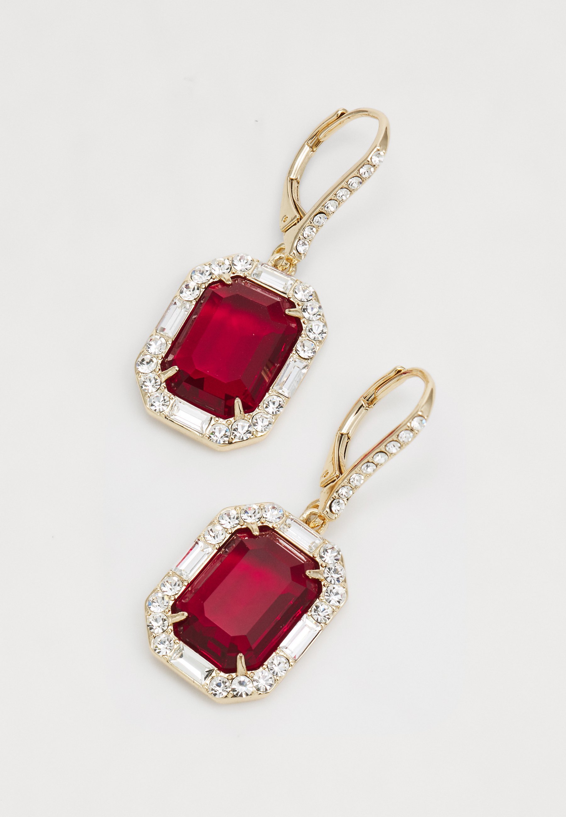 Orecchini Lauren Ralph Lauren STONE DROP - color oro/bordeaux