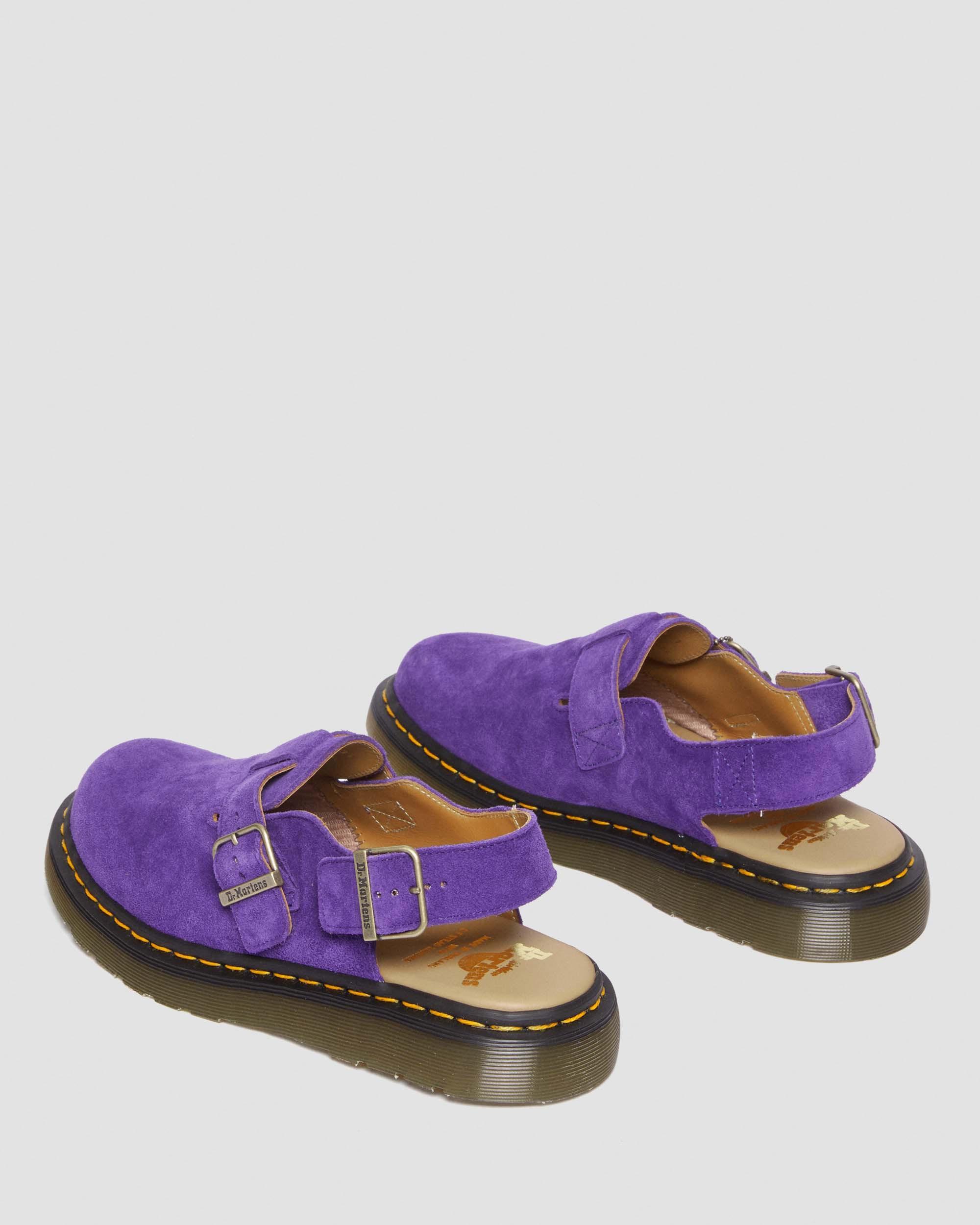 Jorge Made in England Suede Slingback Mules