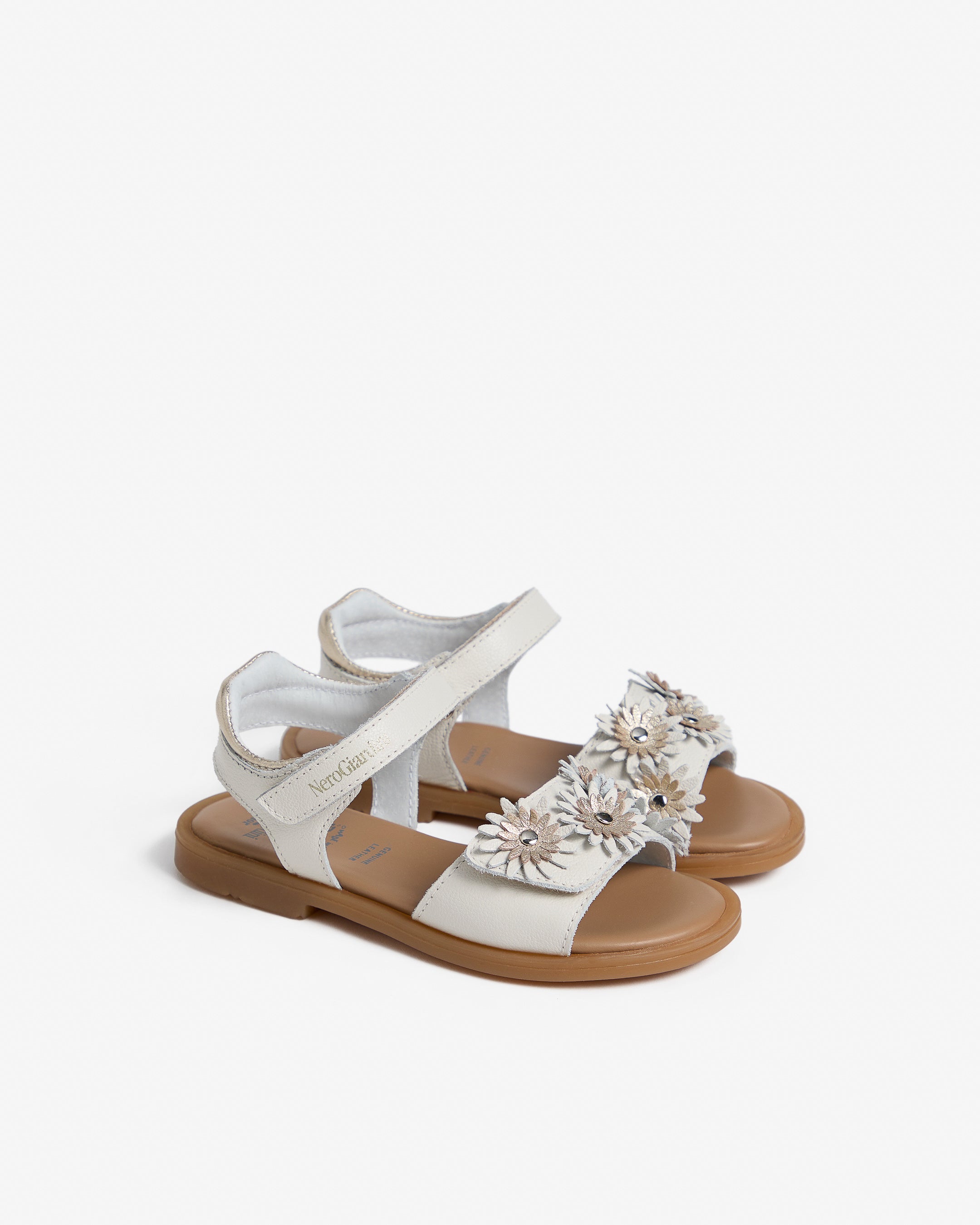 Sandales en cuir pour jeunes filles