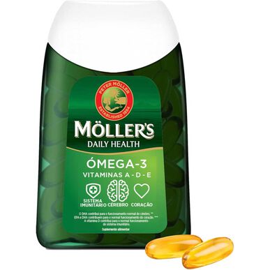 Möller's Omega 3 -lisäkapselit päivittäiseen käyttöön 112 kapselia 112 kapselia