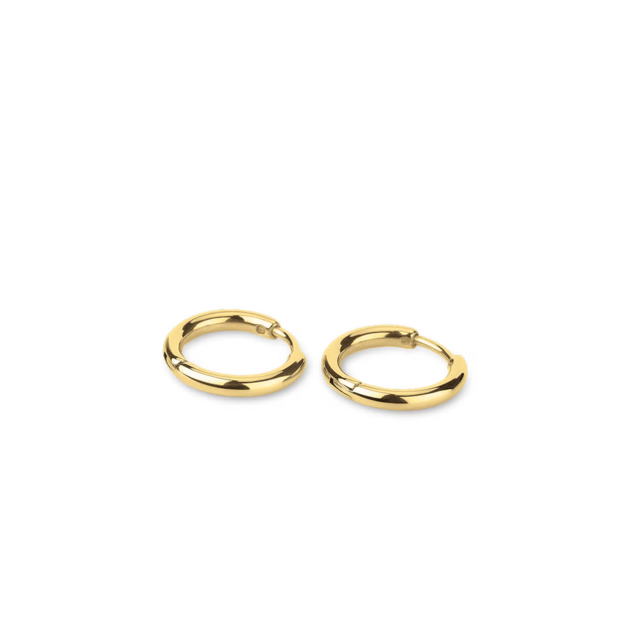 Boucles d'oreilles créoles en or