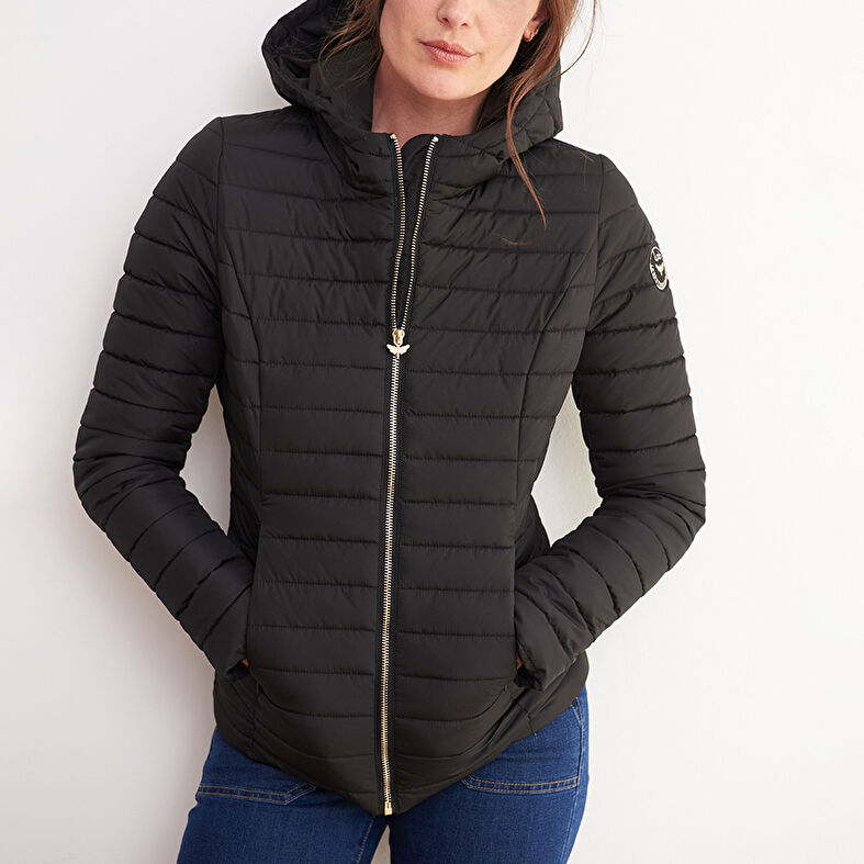 Cappotto nero da donna