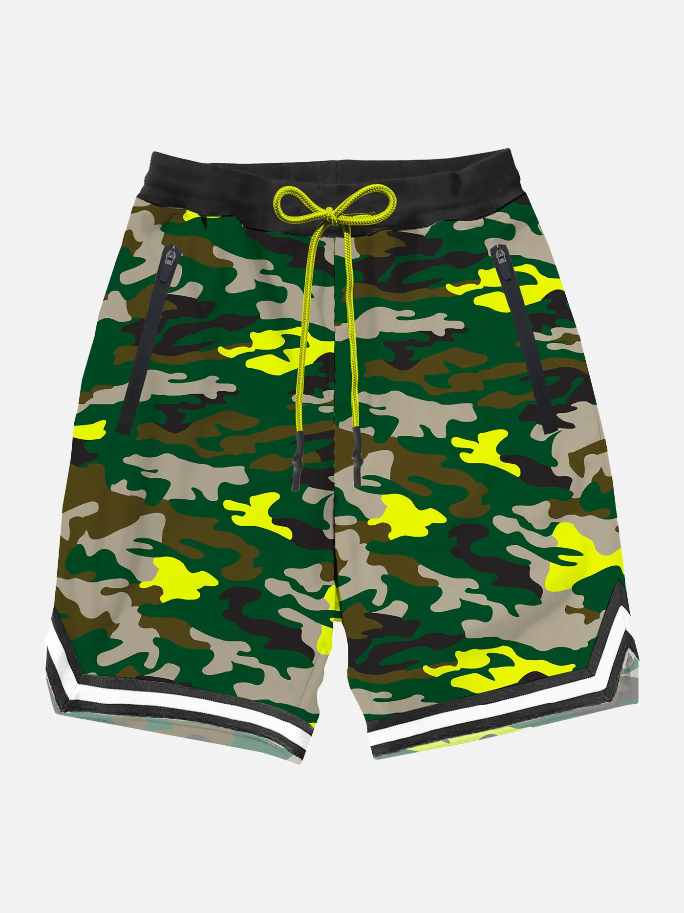 Badpak met camouflageprint