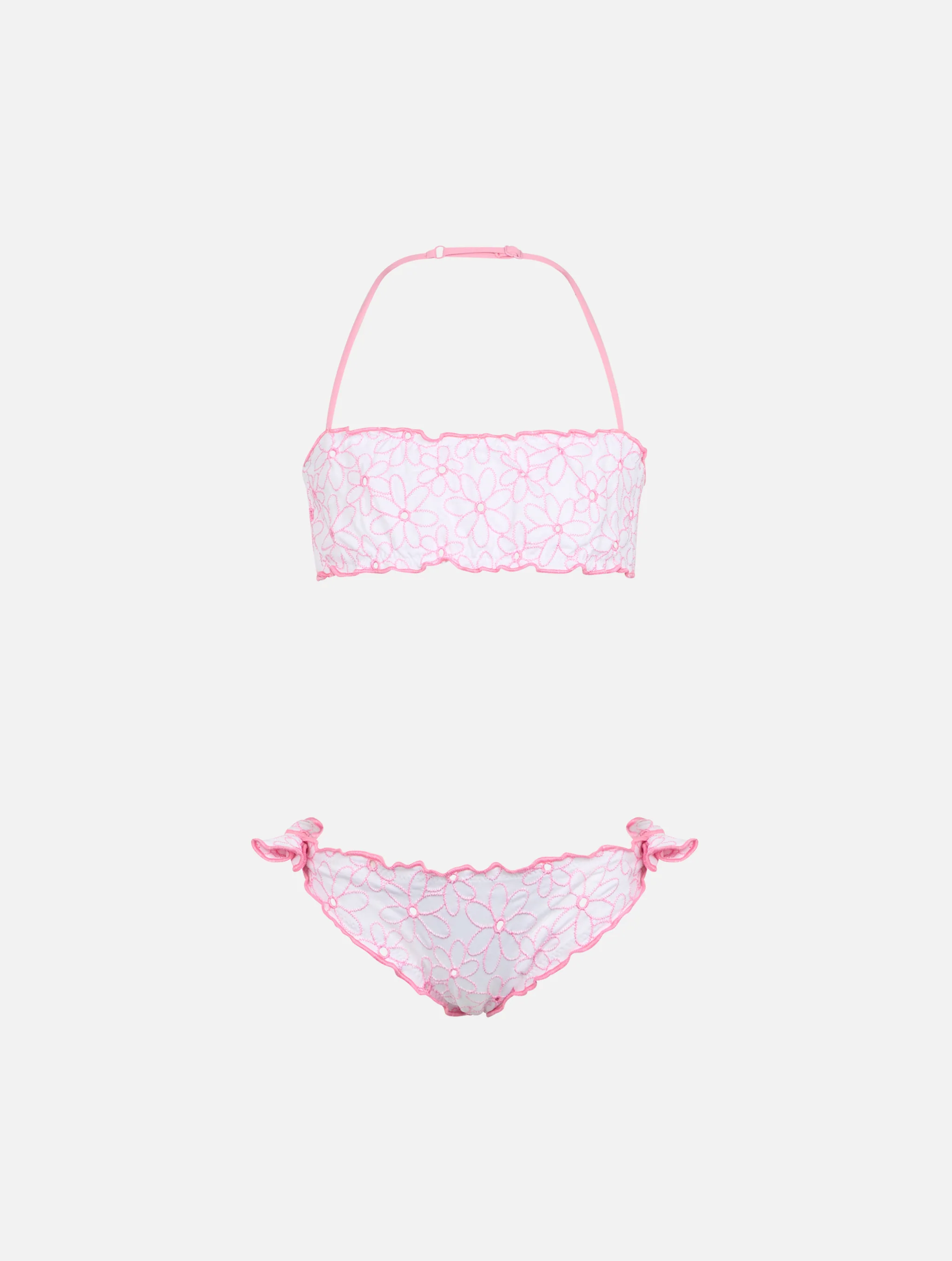 Klassieke Emy Baby Band Bikini met madeliefjesborduurwerk
