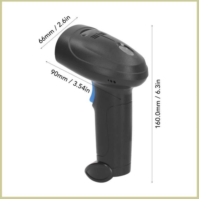 Scanner de codes-barres - COCOSITY - Lecteur QR vocal intelligent - Filaire - Haute précision - Multi-scénarios