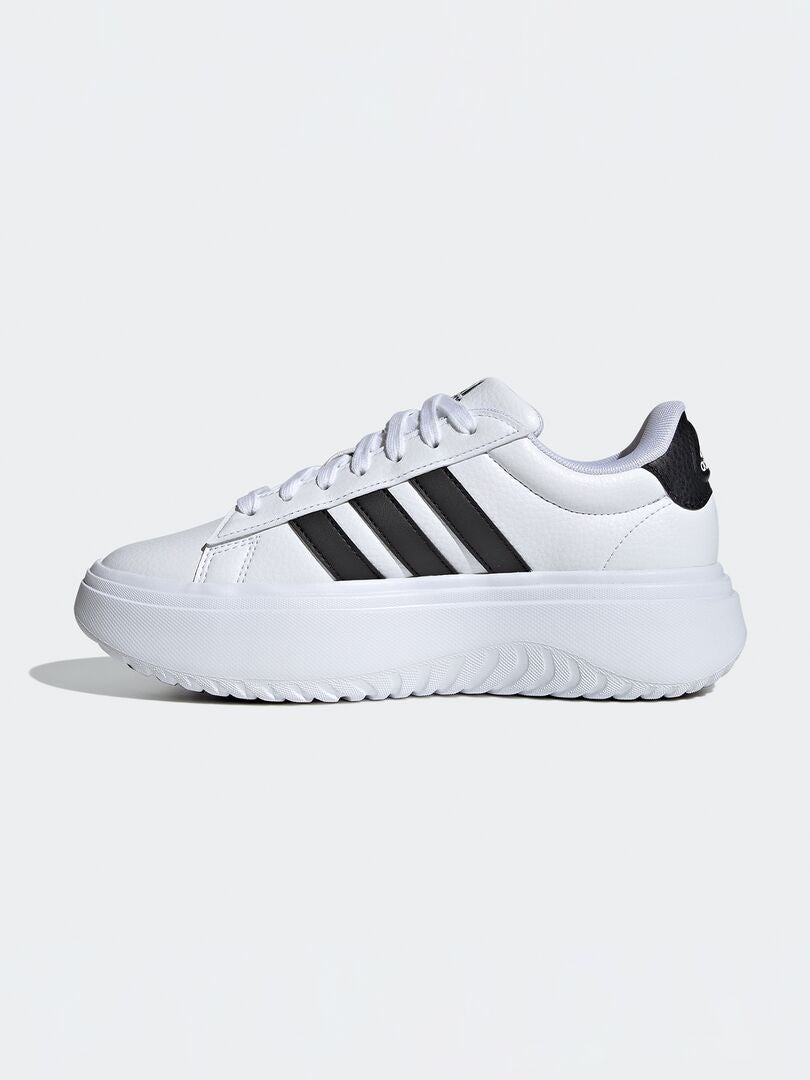 'Grand Court' platform sneakers 'Adidas' - wit