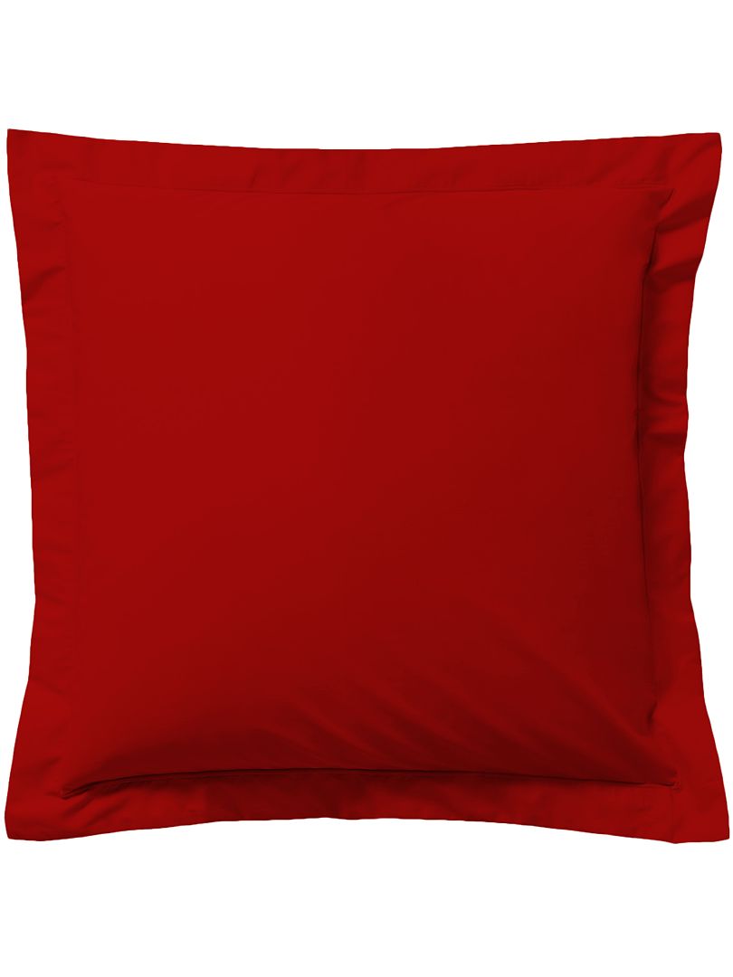 Effen kussensloop - rood