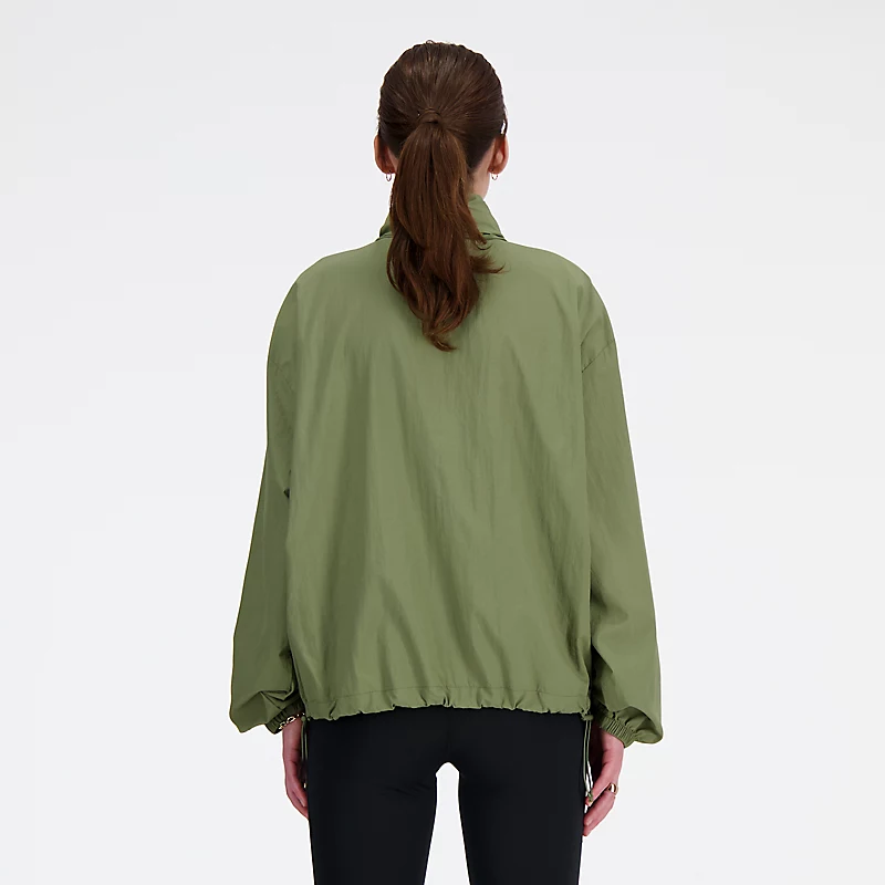 Opvouwbare Femme-jas - Donker olijfgroen