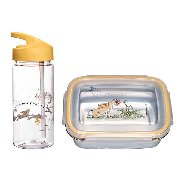 Children's drinking bottle and lunchbox set Love, 2-piece.