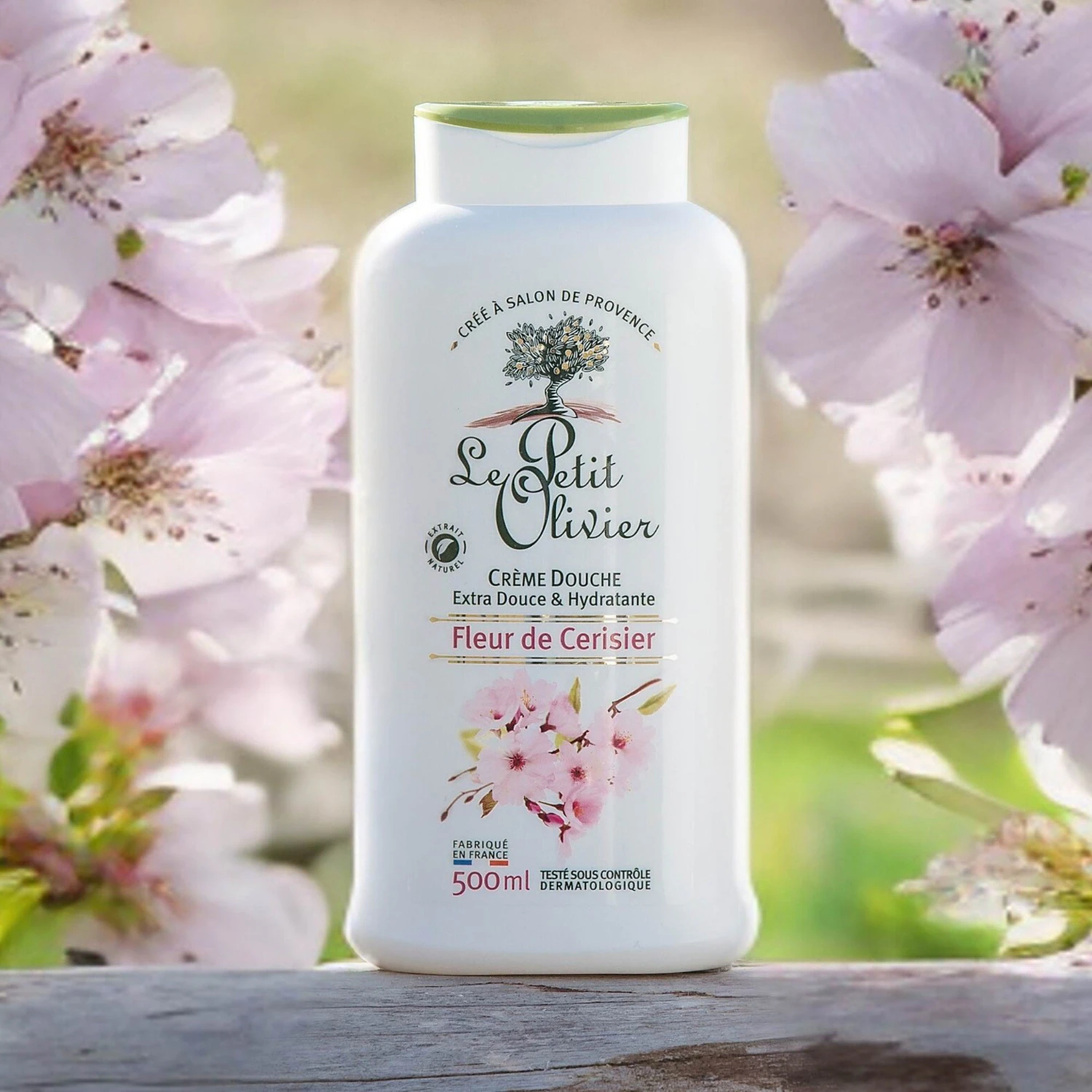 Le Petit Olivier Crème Douche Fleur de Cerisier