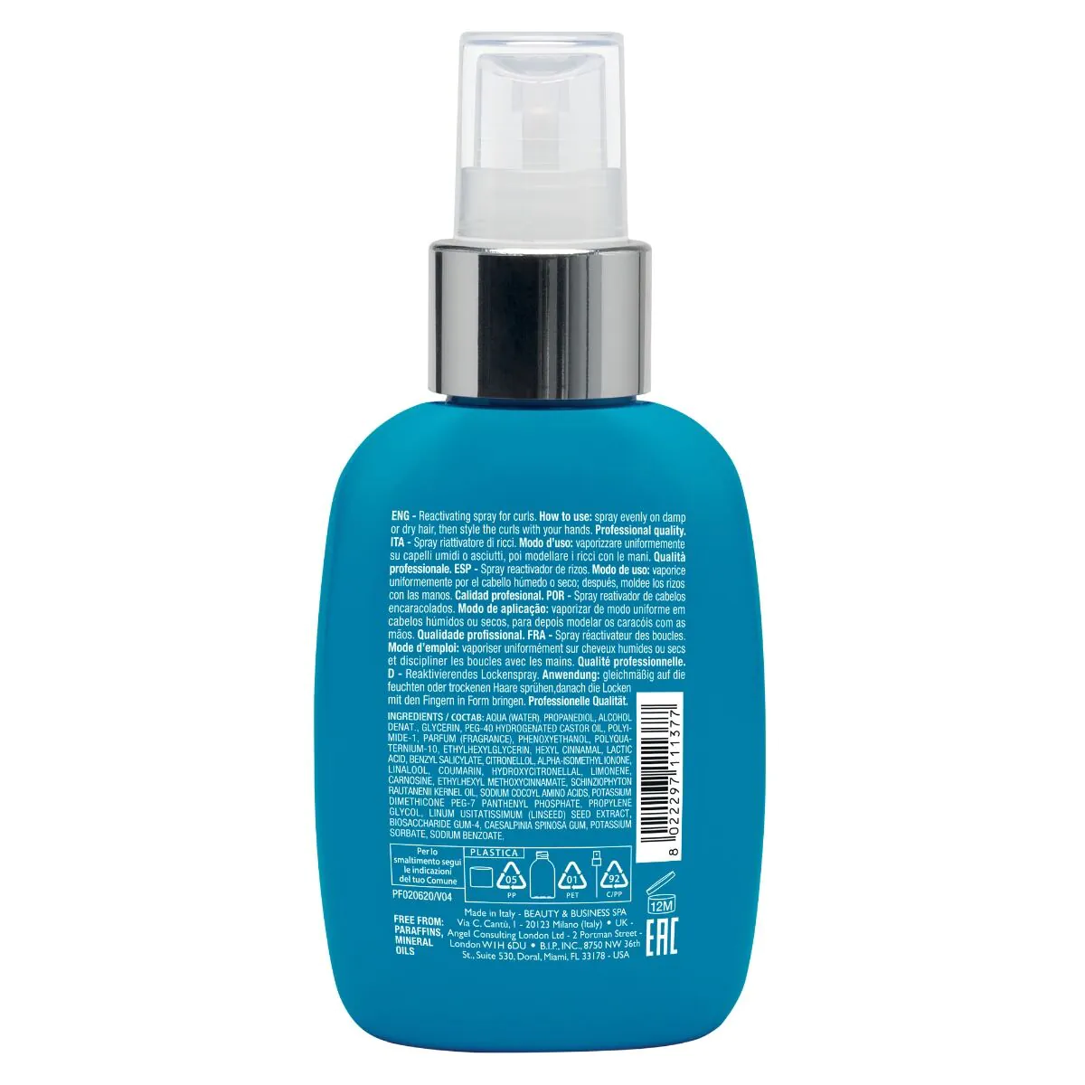 Alfaparf Milano Semi Di Lino Curls Spray reaktywny