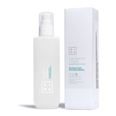 3INA Virkistävä kasvovesi The White Toner 200 ml 200 ml