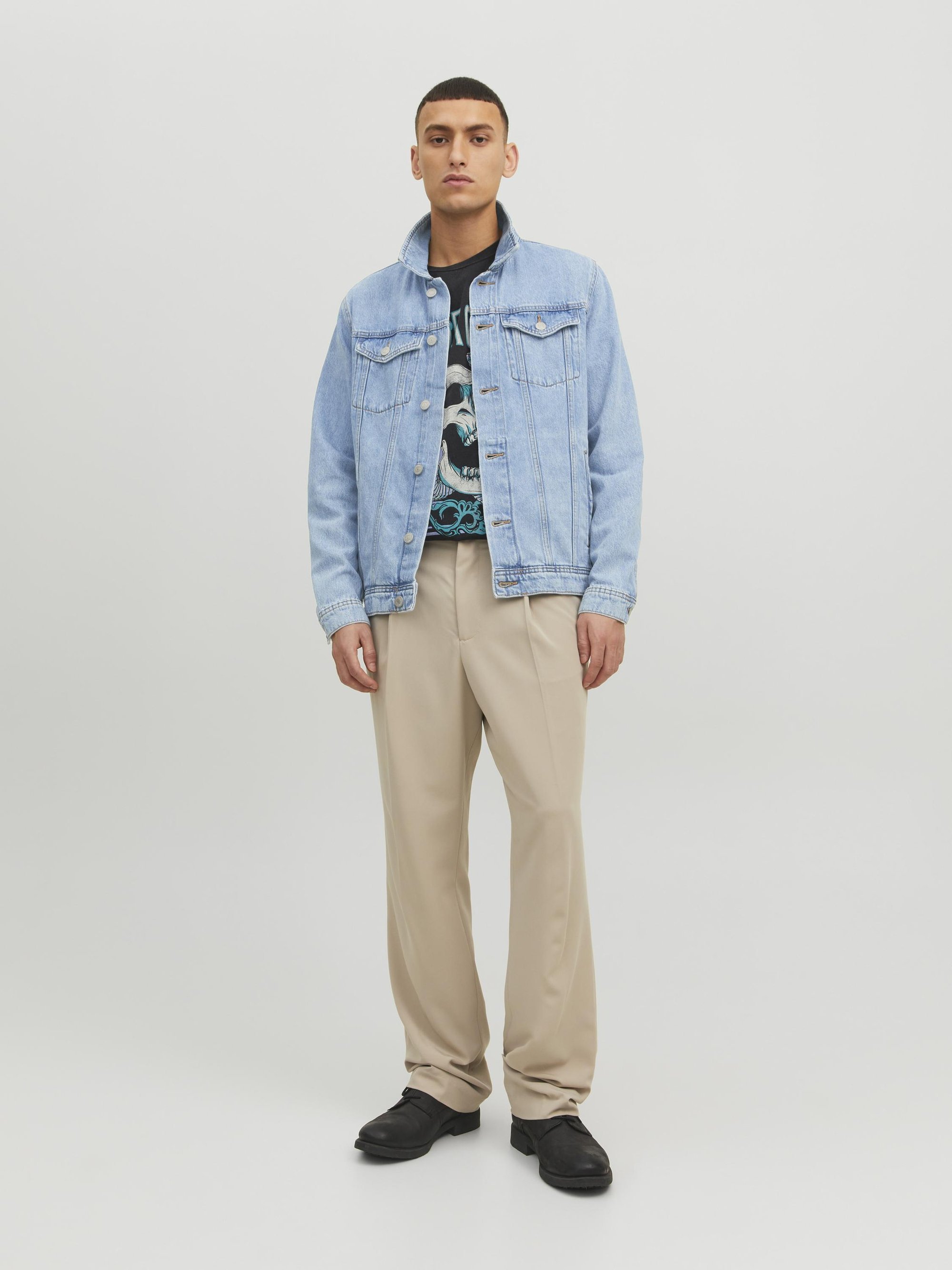 Jack & Jones JJJEAN JACKET - Spijkerjas - blauwe spijkerstof