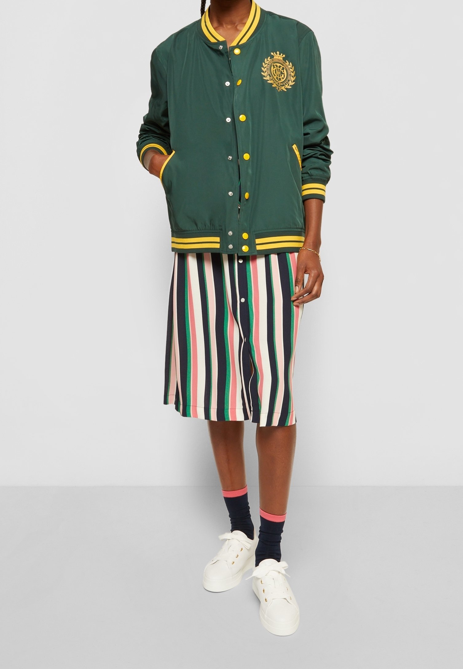 Giacca bomber GANT - verde scuro