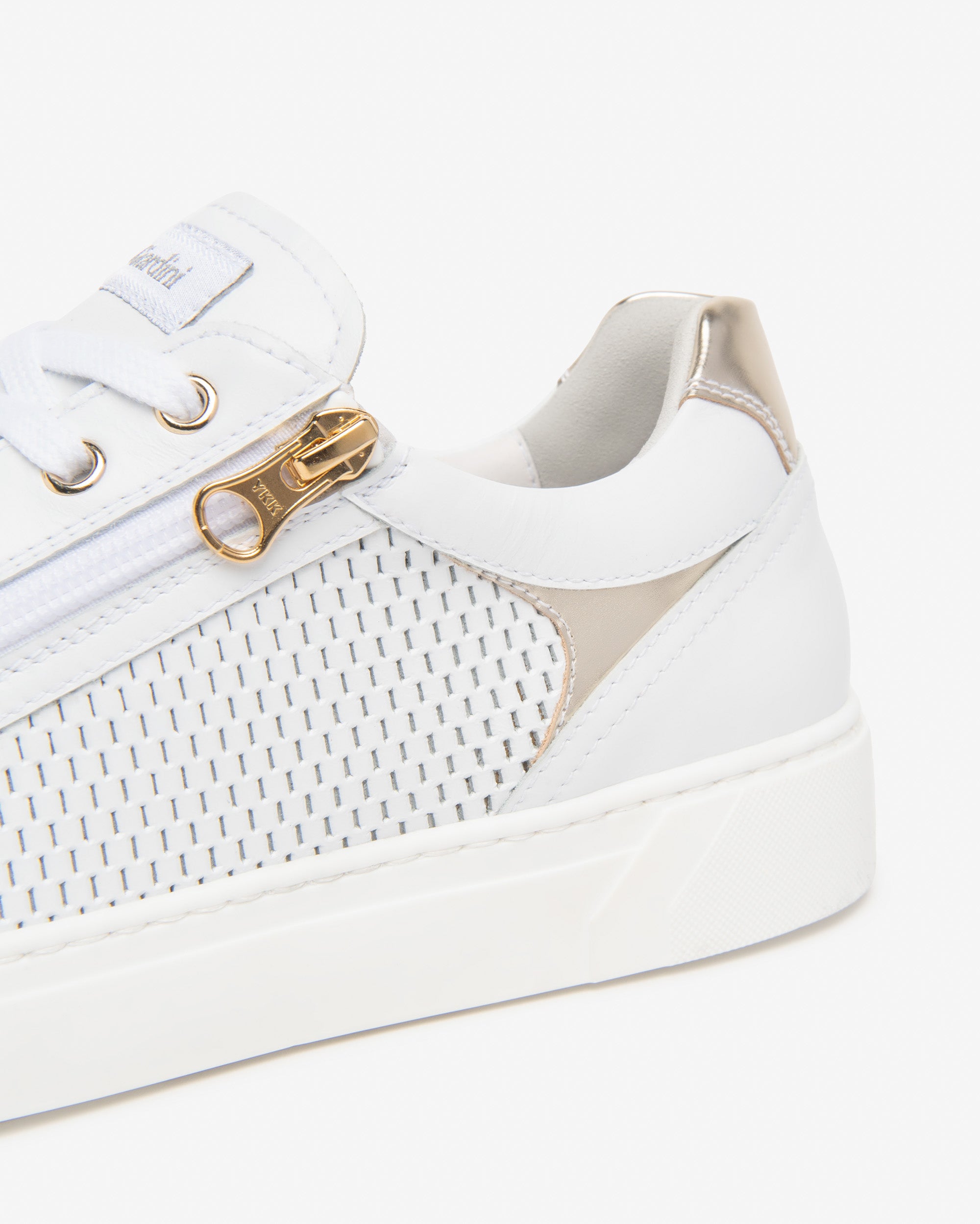  Damen-Sneaker aus Leder und Funktionsmaterial