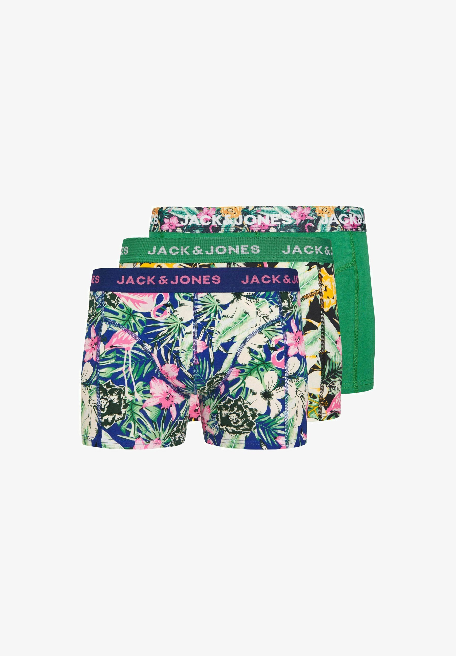 Jack & Jones 3 PACK - Boxerky - black