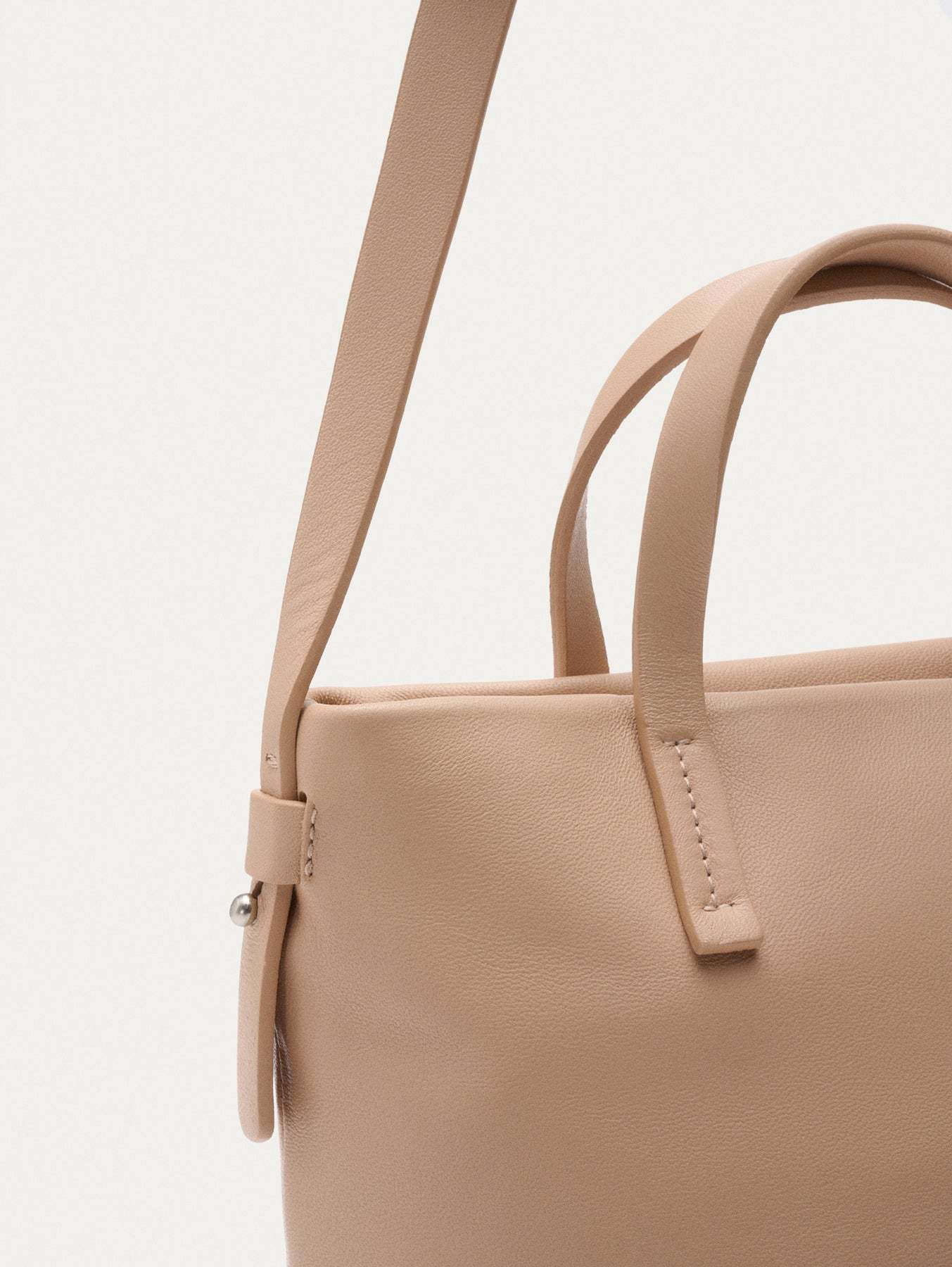 SHOPPER PIEL ARCADE BEIGE