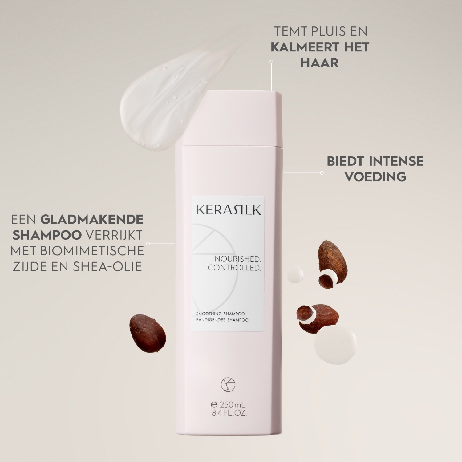 KERASILK šampon za zaglađivanje kose - 75 ml
