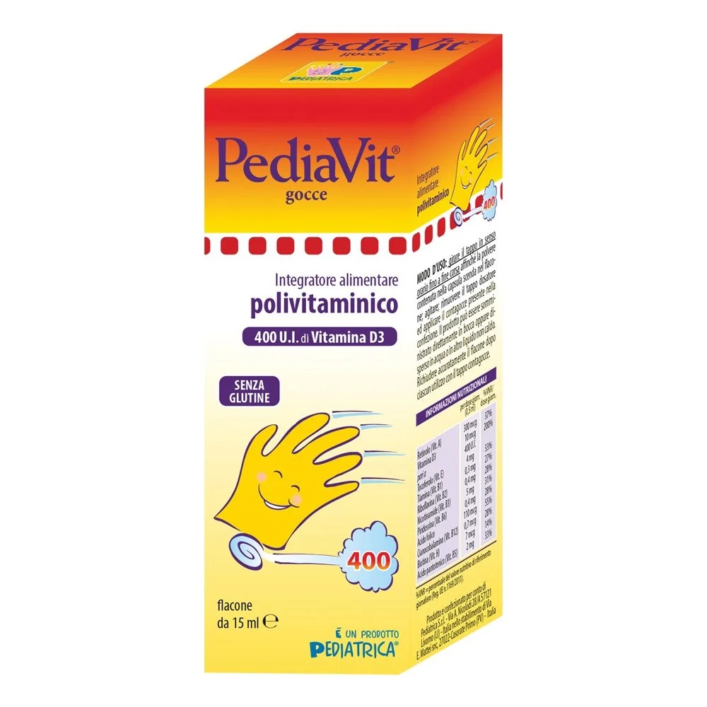 Pediavit gouttes pour enfants 15 ml