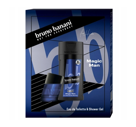 Bruno Banani Magic Man woda toaletowa spray 30 ml   żel pod prysznic 250 ml