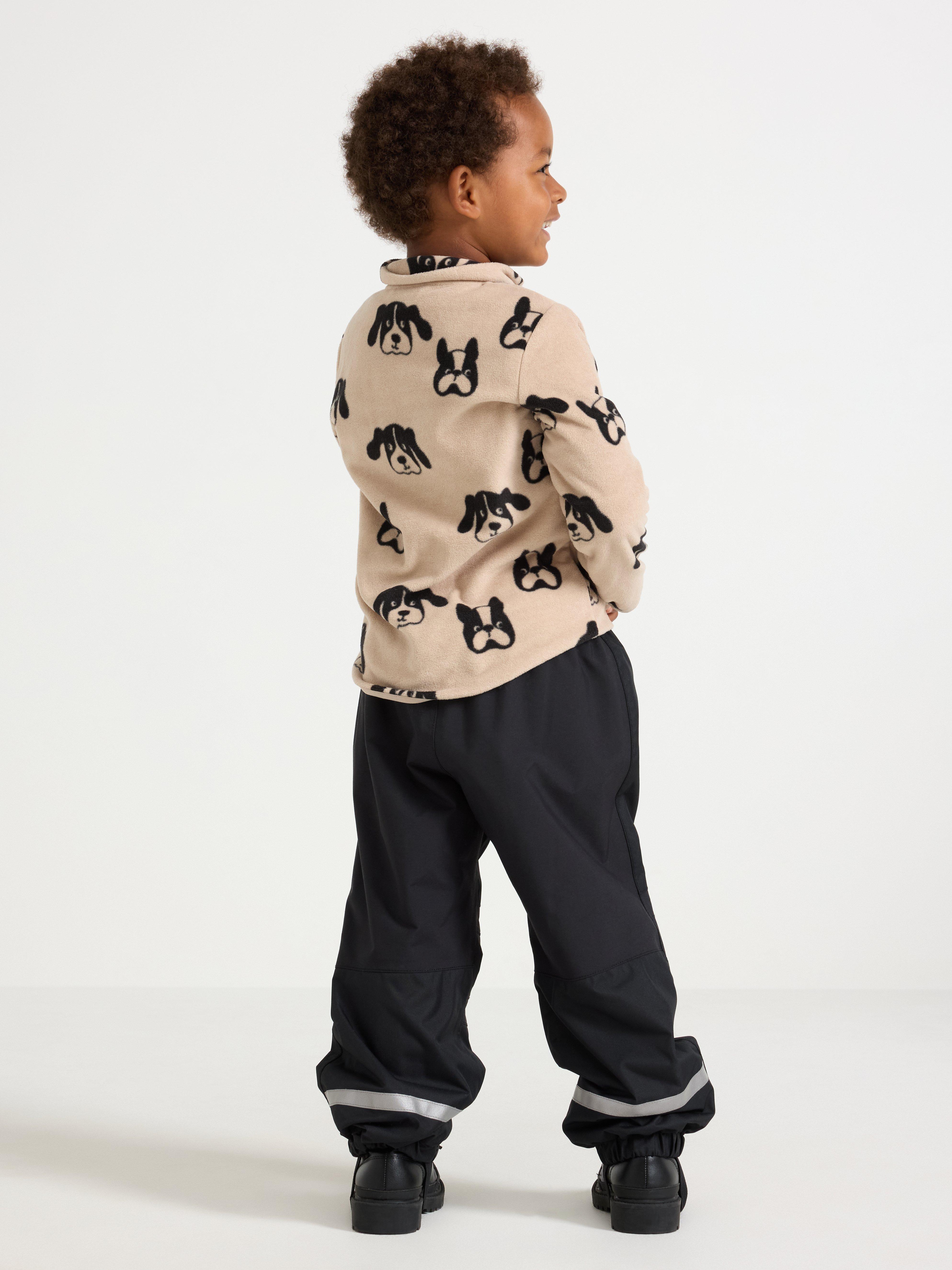 Pantaloni impermeabili negri